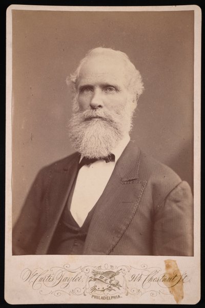 Portrett av Garland Carr Broadhead 1827-1912, før 1884. av William Curtis Taylor