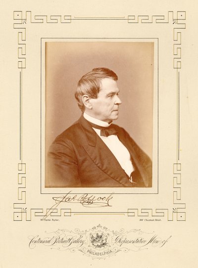 Portrett av James Pollock av William Curtis Taylor