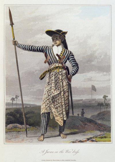 A Javan in the War Dress, pl. 5 fra bind I av 