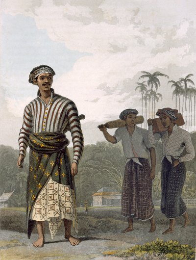 A Madurese of the Rank of Mantu, plate 7 fra Vol I av 