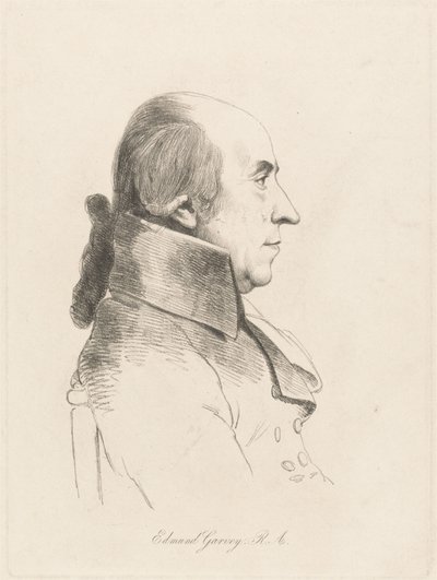 Edmund Garvey, R.A. av William Daniell