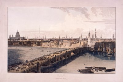 London Bridge, 1804 av William Daniell
