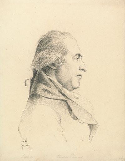 Portrettstudie av Thomas Hearne av William Daniell