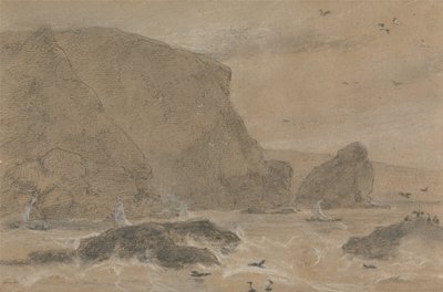 Samphire-klippen, St. Agnes, Cornwall av William Daniell