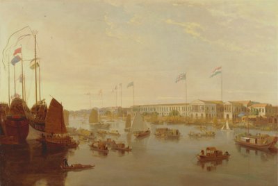 De europeiske fabrikkene, kanton av William Daniell