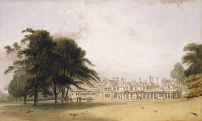 The Royal Lodge, Windsor Park, av William Daniell