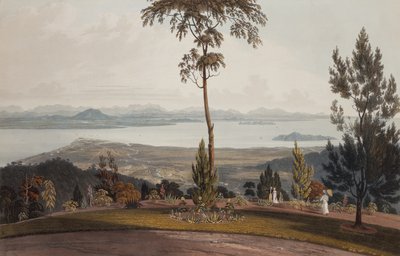 Utsikt fra Strawberry Hill, Prince of Wales Island av William Daniell