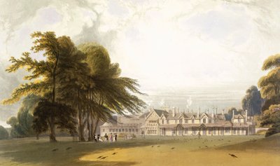 Windsor Park: Royal Lodge, c1827-30. av William Daniell