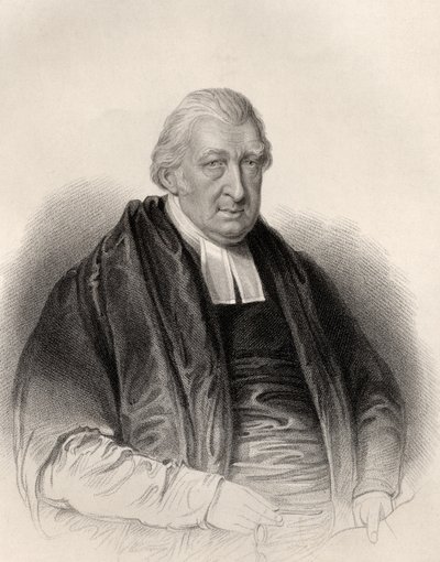 Pastor Rowland Hill, gravert av S. Freeman, fra 