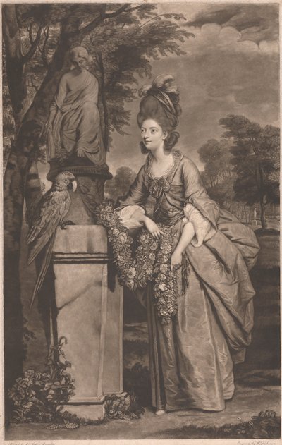 Elizabeth, grevinne av Derby av William Dickinson