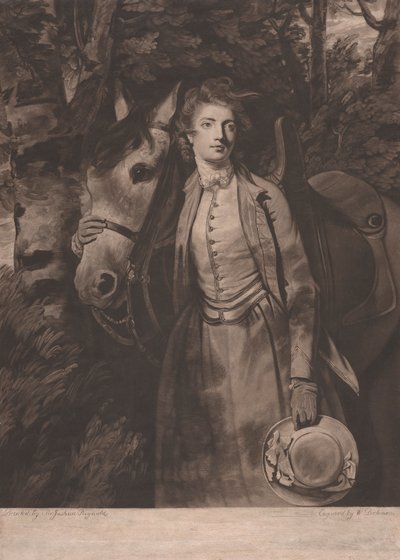 Lady Charles Spencer av William Dickinson