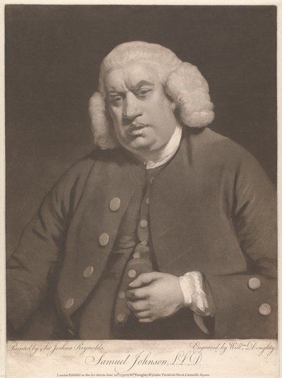 Samuel Johnson, LLD av William Doughty