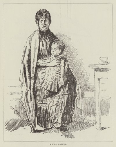 En jentemor av William Douglas Almond