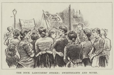 Havnearbeiderstreiken, Sweethearts and Wives av William Douglas Almond