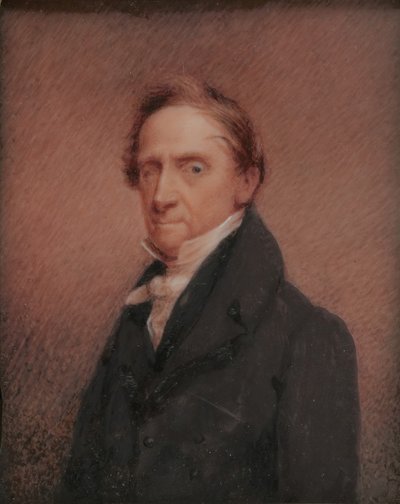 Selvportrett, ca. 1825. av William Dunlap