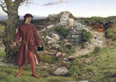 'Henry VI i Towton', 1860. av William Dyce
