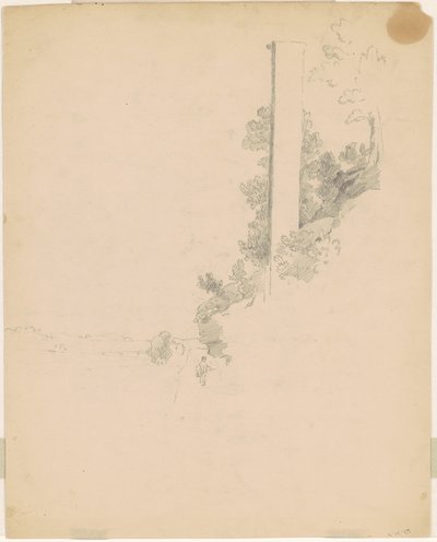Landskap [verso] av William E. Winner