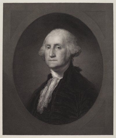 George Washington av William Edgar Marshall after Gilbert Stuart
