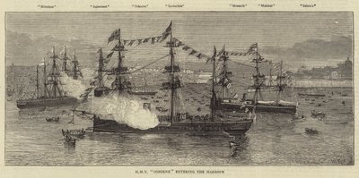 HMY Osborne kommer inn i havnen av William Edward Atkins