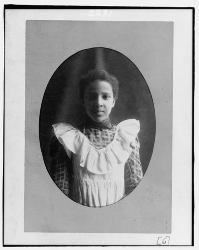 Bazoline Estelle Usher, student ved Atlanta University av William Edward Burghardt "W. E. B." Du Bois