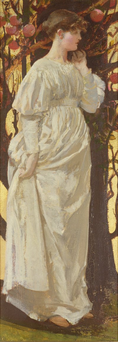 Høring, 1880 (olje og gullmaling på lerret) av William Edward Frank Britten