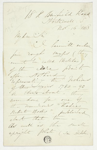 Brev fra William Edward Frost av William Edward Frost
