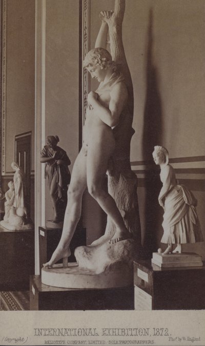Statuer utstilt på den internasjonale utstillingen, London av William England