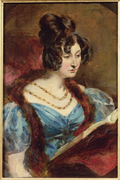 Portrett av en dame av William Etty