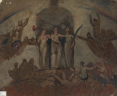 Studer for en figursammensetning av William Etty