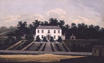 Government House, Parramatta, New South Wales, 1805 (wc) av William Evans