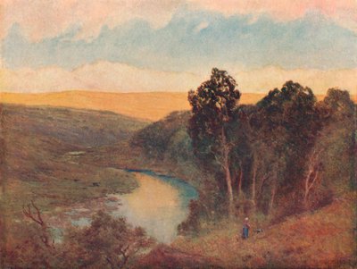 'Ettermiddagssolskinn på Galloway Hills', c1893 av William Eyre Walker