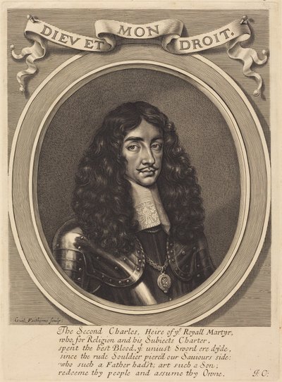 Karl II av William Faithorne