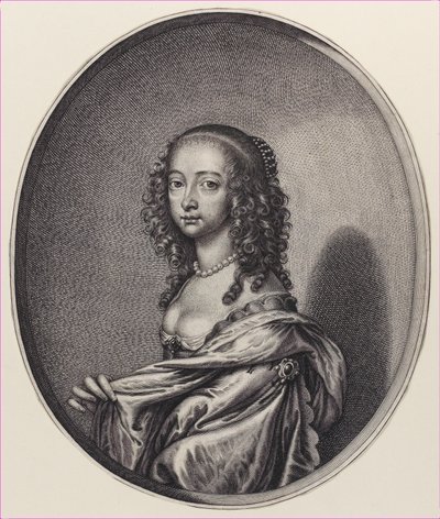 Mary, prinsesse av Orange, 1641-50. av William Faithorne