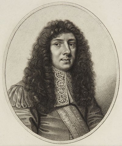 Portrett av John Aubrey av William Faithorne