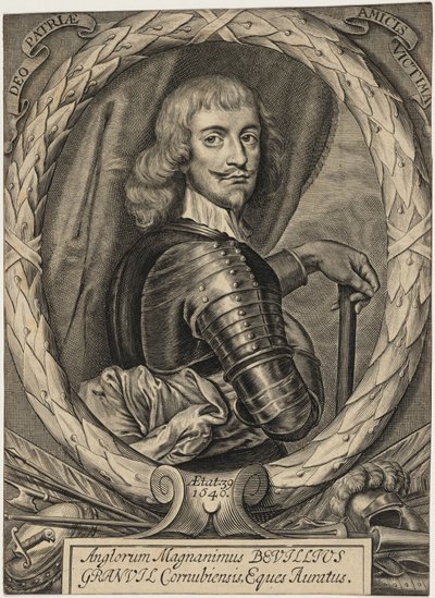 Sir Bevil Grenville av William Faithorne