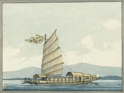 kinesisk passasjebåt av William Ffarington