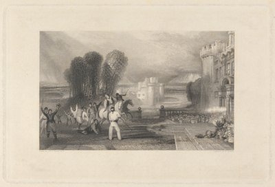 Mannering, Hazlewood og smuglere av William Finden