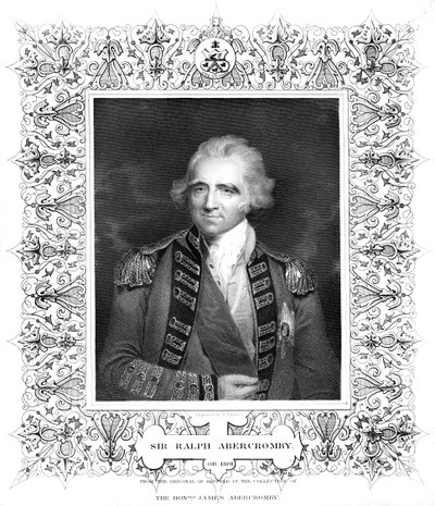Sir Ralph Abercromby, britisk general. av William Finden