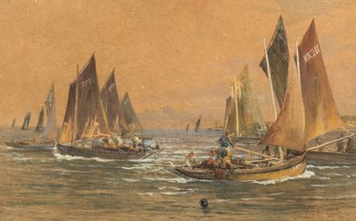 Fiskebåter av William Fleming Vallance