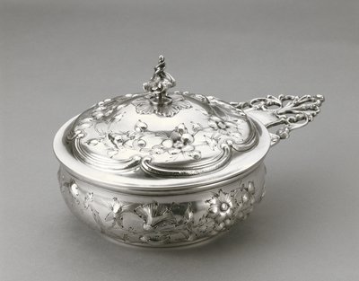 Porringer med omslag, ca. 1856 (sølv) av William Forbes