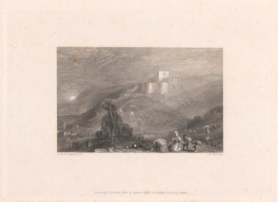 Chateau d'Arc nær Dieppe av William Forrest
