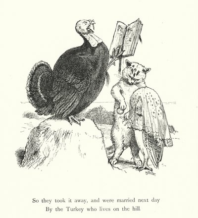 The Owl And the Pussy Cat (gravering) av William Foster