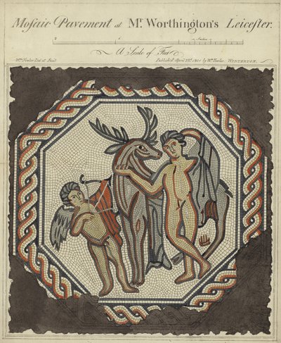 Mosaikkfortau ved Mr Worthingtons Leicester av William Fowler