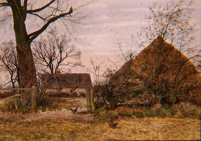 KO514 Remote from Town (akvarell) av William Fraser Garden