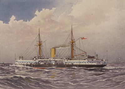 HMS Colossus, 1. klasses slagskip av William Frederick Mitchell