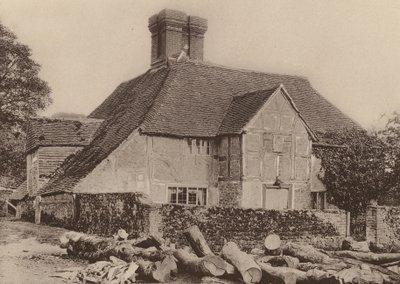 Ved Easebourne, nær Midhurst, West Sussex (s/h-bilde) av William Galsworthy Davie