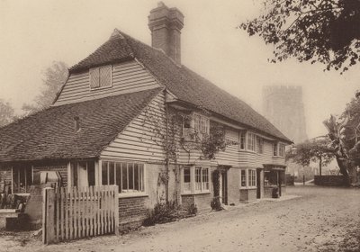 På Hawkhurst, Kent (s/h-bilde) av William Galsworthy Davie