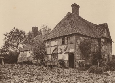 På Little Dixter, Northiam, Sussex (s/h-bilde) av William Galsworthy Davie