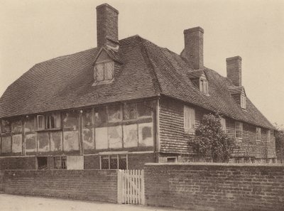 Ved Northbridge Street, nær Robertsbridge, Sussex (s/h-bilde) av William Galsworthy Davie