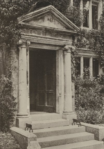 Doorway, The Deanery, Battle, Sussex (s/h-bilde) av William Galsworthy Davie